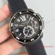 2017 Swiss Replica Calibre De Cartier Diver Watch Black PVD Automatic Rubber Band (2)_th.jpg